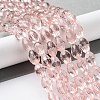 Glass Beads Strands EGLA-E010-8x12mm-12-1