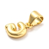 Brass Charms KK-Z027-14G-G-2