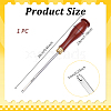 Wooden Awl Pricker Sewing Tool TOOL-WH0059-071C-2
