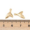 Ocean Theme Brass Charms KK-F902-07M-G-3