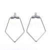 Tarnish Resistant 304 Stainless Steel Pendants STAS-F191-06P-1