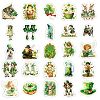 50Pcs Paper Self-Adhesive Picture Stickers AJEW-S036-05-5