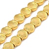 Electroplated Synthetic Non-magnetic Hematite Beads Strands G-C156-06-2