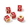 Rack Plating Brass Enamel Beads KK-B060-04G-03X-3