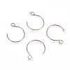 Ion Plating(IP) 304 Stainless Steel Earring Hooks STAS-L216-02A-M-1