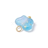 Frosted Acrylic Charms PALLOY-JF03325-02-5