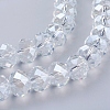 Glass Beads Strands GR16MMY-01L-3