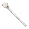 Alloy Ruler Bookmark AJEW-JK00355-4