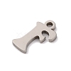 Non-Tarnish 201 Stainless Steel Charms STAS-U016-01P-F-2