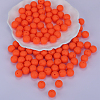 Round Silicone Focal Beads SI-JX0046A-37-1