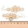 Brass Dangle Earrings EJEW-B157-02D-G-5