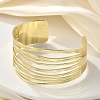 Hollow Brass Cuff Open Bangles BJEW-M060-04G-4