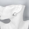 Awesome Design Filigree Brass Hoop Earrings EJEW-BB02049-5