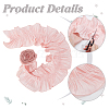Polyester Ruffled Ribbon DIY-WH0632-77A-4