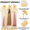 100Pcs Organza Drawstring Bags for Chinese Fan OP-GF0001-02B-6