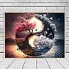 Yinyang Tree DIY Diamond Painting Kit PW-WG73112-01-1