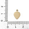 304 Stainless Steel Enamel Charms STAS-I338-01G-04-3