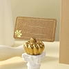 Pumpkin Shape Resin Name Card Holder HULI-PW0002-151A-2