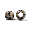 Natural Dalmatian Jasper European Beads G-T092-10mm-28-2