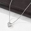 304 Stainless Steel Pendant Necklaces NJEW-O108-14P-4