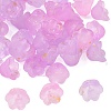 Frosted Glass Bead Cap FGLA-C001-01F-1