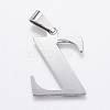Tarnish Resistant 304 Stainless Steel Pendants STAS-F106-95P-Z-2