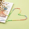 Handmade Polymer Clay Beaded Chains AJEW-JB00976-3