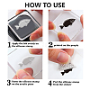 PVC Plastic Clear Stamps DIY-WH0618-0241-7