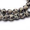 Natural Dalmatian Jasper Round Bead Strands G-J303-19-10mm-3