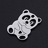 Non-Tarnish 201 Stainless Steel Pendants STAS-N090-JN863-1-2