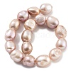Natural Cultured Freshwater Pearl Beads Strands PEAR-P062-30E-3