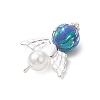 Handmade Polymer Clay Pendants PALLOY-JF04077-5