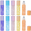 10Pcs 5 Colors Glass Roller Ball Bottles CON-GF0001-21-8