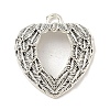 Tibetan Style Alloy Pendants TIBE-Q098-09B-1