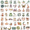 50Pcs PVC Self-Adhesive Bohemian Style Forest Stickers AJEW-R002-01A-2