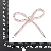 Alloy & Glass Bowknot Chandelier Component Links PALLOY-D360-01D-3