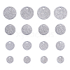 40Pcs 4 Sizes 304 Stainless Steel Charms STAS-CJ0001-157-1