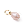 Natural Cultured Freshwater Pearl Pendants PALLOY-JF05172-01-4