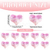 30Pcs Transparent Glass Beads GLAA-TADJ0001-02B-3