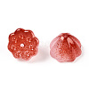 Two Tone Opaque Acrylic Beads OACR-T028-16-2