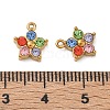 304 Stainless Steel with Rhinestone Pendants SA-CBA49D2-08G-01-3