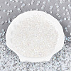 6/0 Half Plated Glass Beads SEED-N008-04G-1