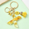 Resin & Alloy Enamel Keychain X1-KEYC-YW00134-24-1
