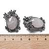 Natural Rose Quartz Pendants G-H083-01AS-01-3