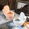 DIY Toilet Shape Food Grade Silicone Candle Molds PW-WG692D2-01-4