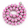 Handmade Polymer Clay Beads Strands CLAY-N008-055-01-2