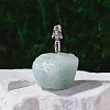 Nuggets Natural Aquamarine & Brass Miner Model Mineral Specimen Display Decoration PW-WG22110-11-1