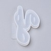 Letter DIY Silicone Molds DIY-I034-08Y-2