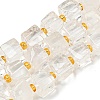 Natural Quartz Crystal Beads Strands G-G053-B15-01B-1