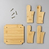 Wood Displays Stands for Artwork ODIS-WH0025-297-2